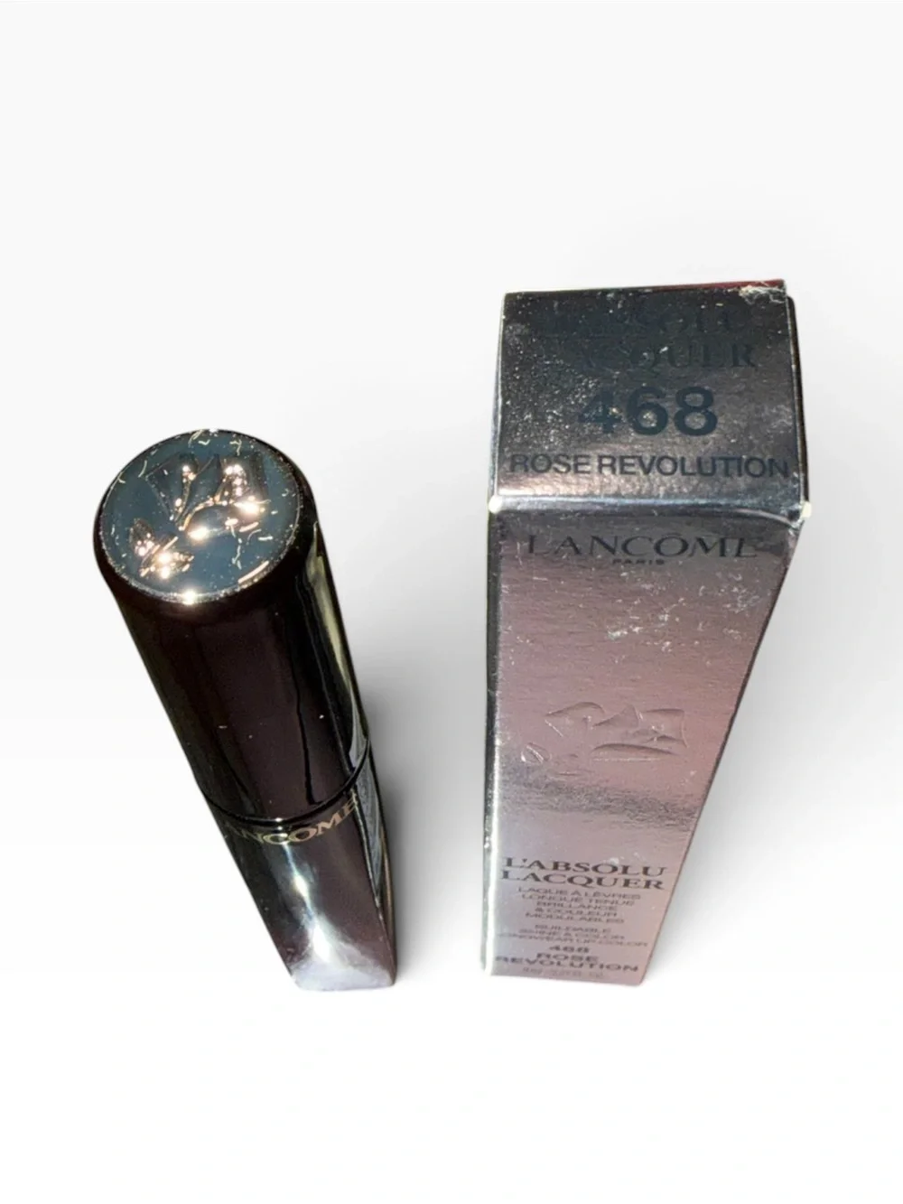 Lancome LAbsolu Lacquer 468 Rose Revolution Liquid Lipstick